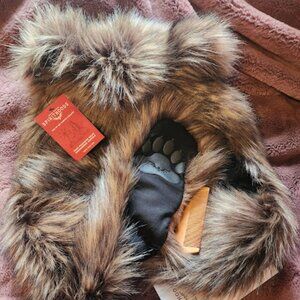 Brown Bear Collector Edition Faux Fur Hood